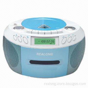 Portable CD FM/AM Radio Player with USB/SD Card Slot